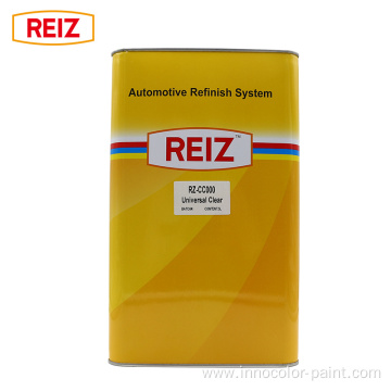 REIZ High Performance Automotive Auto Paint 1K 2K Metallic Silver Top Coat White Car Paint